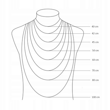 SREBRNY ŁAŃCUSZEK TYPU ŻMIJKA 45 cm SREBRO 925