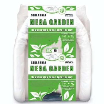 3x Морозостойкая теплица Универсальный тоннель из агроволокна - Мега Гарден 3м