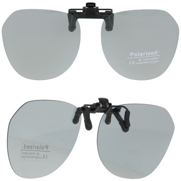 Fotochromowe nakładki przeciwsłoneczne na okulary do korekcyjne