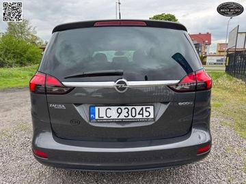 Opel Zafira C Tourer 1.4 Turbo ECOTEC 140KM 2012 Opel Zafira 7 osobowy -Tourer- Szwajcaria - Po przegladzie olejowym Gwara, zdjęcie 9