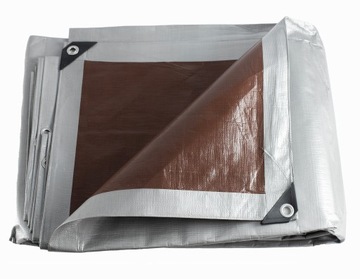 GRUBA PLANDEKA 3X7M MOCNA 210G MROZOODPORNA UV+