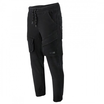 SPODNIE JOGGERY CZARNE STRETCH, 3XL, CE, LAHTI