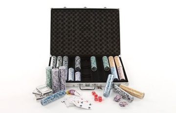 Покерный набор номиналом 1000, фишки 14 грамм!