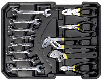 Набор инструментов битов из инструментов Queys Suitcase 246 CRV Элементы