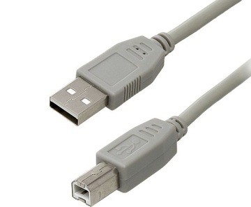 Kabel do drukarki, skanera USB 2.0 A-B 1.5m