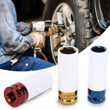 НАБОР УДАРНЫХ ГОЛОВОК 1/2 АЛЮМИНИЕВЫХ КОЛЕС 17-22 мм