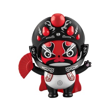 Sichuan Opera Face Changing Doll Cute Decorative Chinese Opera Figure Red