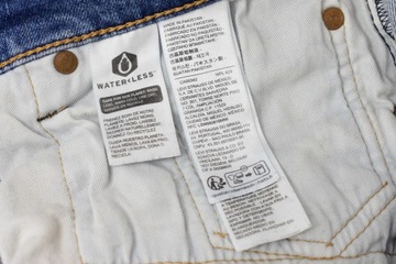 LEVIS strauss MODEL 512 SPODNIE MĘSKIE JEANS W33 L32