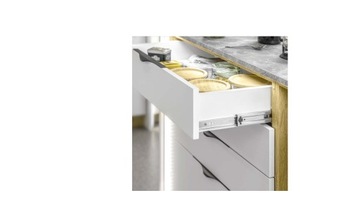 Prowadnica kulkowa L-450 PRO domyk + push to open
