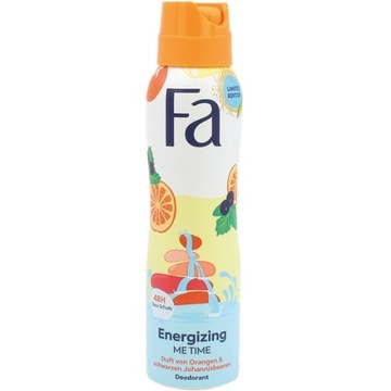Fa Dezodorant Energizing me time 150ml 0%alu 48h D