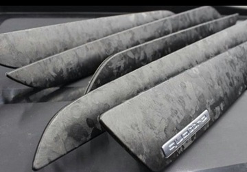 HIT Кованая карбоновая фольга FORGED CARBON HEXIS 100x152