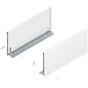 Boki szuflady LEGRABOX wys. F L-500 mm 770F5002S biały