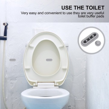 Детали подушки сиденья для унитаза Шайбы Пластиковые прокладки