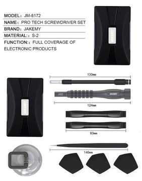 JAKEMY JM8172 СЕРВИСНЫЙ КОМПЛЕКТ ДЛЯ РЕМОНТА ТЕЛЕФОНА