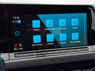 Volkswagen Golf VIII Variant 2.0 TDI 150KM 2022 Volkswagen Golf Faktura VAT Hak Navi Grzane fotele IQ LEDMasazEl.fotel, zdjęcie 18