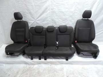 FORD FOCUS MK3 EUROPA KOMBI FOTELE GRZANE PRZEDNIE KANAPA TYLNA KOMPLET