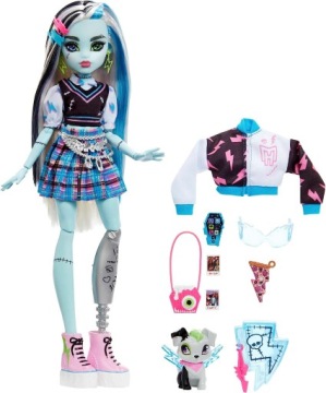 КУКЛА MONSTER HI FRANKIE STEIN + аксессуары HHK53