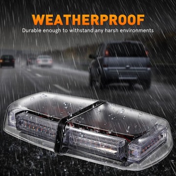 СВЕТ НА КРЫШЕ АВТОМОБИЛЯ С 54 СВЕТОДИОДАМИ - ВЫСОКАЯ ЯРКОСТЬ, СИГНАЛИЗАЦИЯ