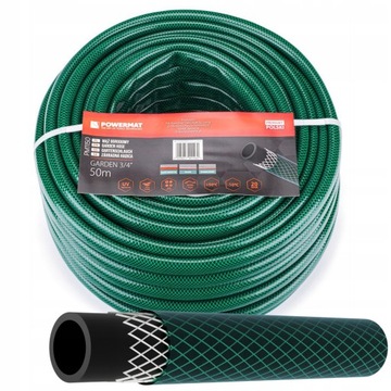 3-СЛОЙНЫЙ САДОВЫЙ ШЛАНГ 20 БАР 3/4 ДЮЙМА 50 М ДЛЯ ПОЛИВА ПОЛИРОВКИ