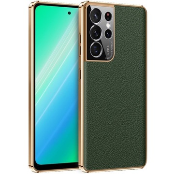 Skórzane Etui do Galaxy S23 Ultra, Pokrowiec, Case