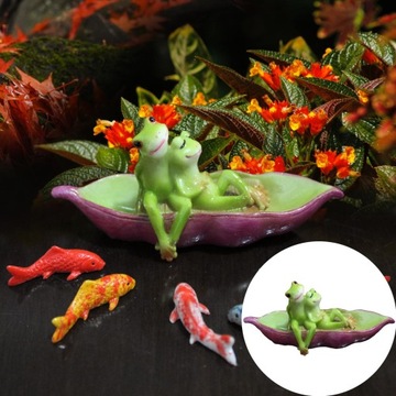 Садовый орнамент в виде лягушки, садовые скульптуры, фигурка лягушки, статуя, модель в стиле