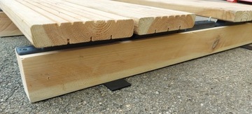 Защитные резиновые изолирующие прокладки, проставки, балки досок, 80х40х3мм, 4 шт.