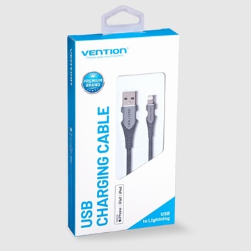USB-кабель VENTION — сертификат Apple Lightning. МФи 2м
