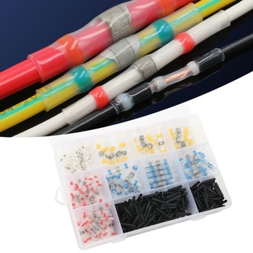 СОЕДИНИТЕЛИ ТЕРМОУСАДОЧНЫЕ С ОЛОВОЙ 400 ШТ.