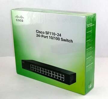 Cisco SF110-24 24-Port 10/100 Desktop Switch