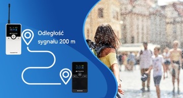Retekess TT116 Bezprzewodowy System audio,Tłumaczeń z Redukcją Szumów 200m