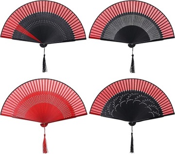 4 Pack Hand Fans for Wedding Ball