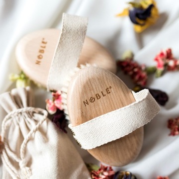 Антицеллюлитные щетки для массажа сухого тела Sharp Medium Agave Noble