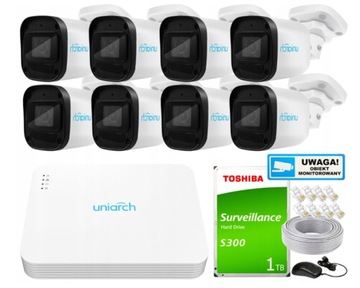 Zestaw monitoringu Hikvision IPC-B122-APF28-KIT8