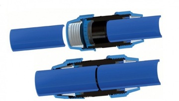 Колено PE с резьбой 32-1/2' F BLUE SEAL PN16