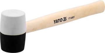 YATO MŁOTEK GUMOWY TRZONEK DREWNIANY 340G