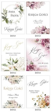 СВАДЕБНЫЕ АНКЕТЫ - СВАДЕБНАЯ ГОСТЕВАЯ КНИГА А4 100 стр.