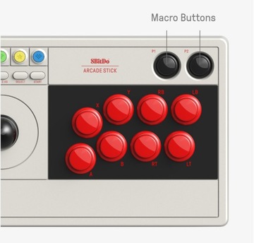 8BitDo Arcade Stick 2.4G BT USB-джойстик-переключатель для ПК