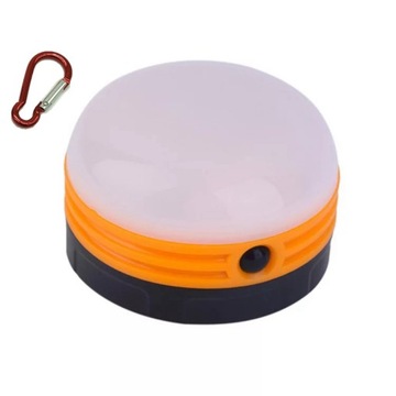 Magnetyczna przenośna lampa kempingowa LED, mały