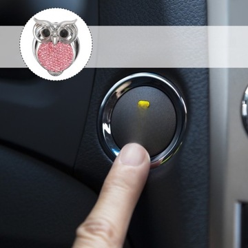 КРЫШКА ВЫКЛЮЧАТЕЛЯ АКСЕССУАРЫ САЛОНА АВТОМОБИЛЯ КНОПКА ЗАЖИГАНИЯ СТАРТ-СТОП ДВИГАТЕЛЬ