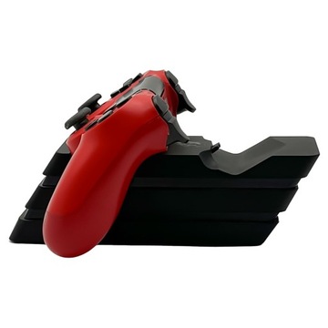 PS4 Paga Charger Black Led Micro USB LED