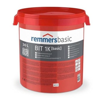 Remmers BIT 1K BASIC 30L Izolacja bitumiczna grubowarstwowa z wypełniaczem