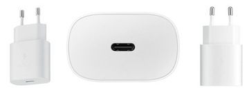 Сетевое зарядное устройство с адаптером Samsung EP-TA800NB 25 Вт