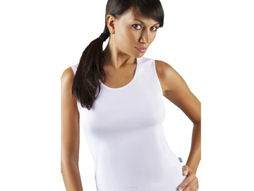 NETi Koszulka damska PZE-40 biała bawełna