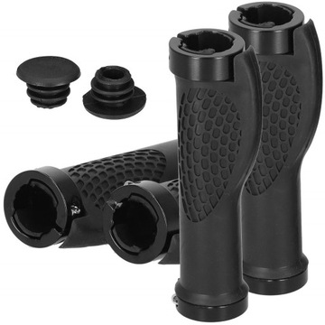 ВЕЛОСИПЕДНЫЕ РУЧКИ РЕЗИНОВЫЕ ВЕЛОСИПЕДНЫЕ РУЧКИ ДЛЯ ВЕЛОСИПЕДА ЧЕРНЫЕ