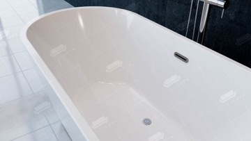 Отдельностоящая акриловая ванна WALTPOOL-150X75+клик-клак