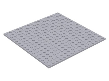 LEGO 91405 PŁYTKA 16x16 SZARA JASNA LBG NOWA (35g)