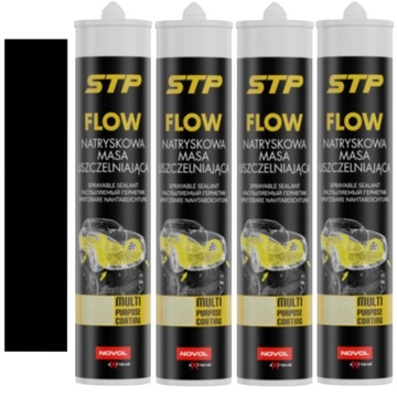NOVOL MASA NATRYSKOWA STP FLOW 4x 290ml CZARNA