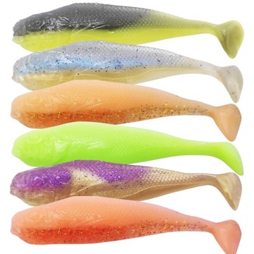 ZESTAW GUM MATUSIAK HANDMADE RĘKODZIEŁO JAZGARZ 9cm REALISTIC OKOŃ SZCZUPAK