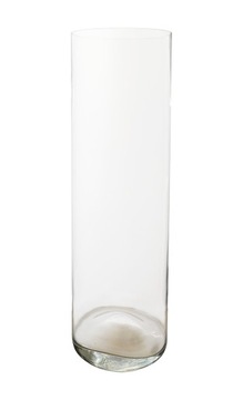 Wazon szklany CYLINDER TUBA WALEC h50 d15 dekoracj