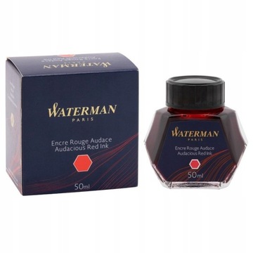 РУЧКА WATERMAN, КРАСНЫЕ ЧЕРНИЛА, КАРТРИДЖ ДЛЯ РУЧКИ